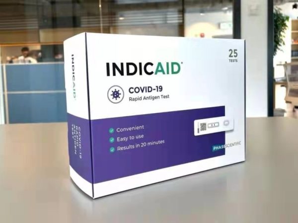 Indicaid Rapid Antigen Test Box
